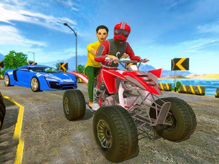 ATV Quad Bike Taxi Game