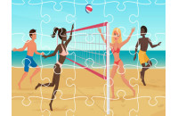 Play Beach Volley Ball Jigsaw now!